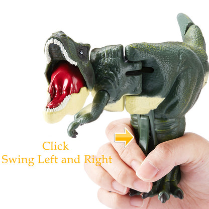 Push-Down Decompression Dinosaur Toy - Kids Fidget Toy Ages 4-6