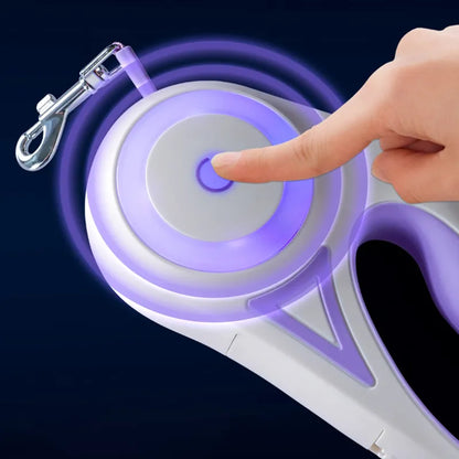 Retractable Dog Lead with LED Light | 3m & 5m