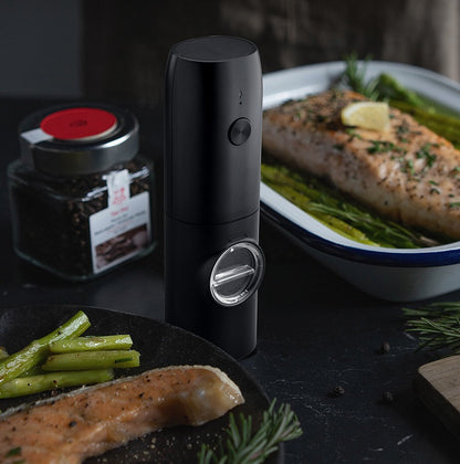 Electric Ceramic Burr Spice Grinder | USB-C Rechargeable | Single & Twin Pack