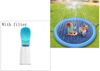 Non-Slip Splash Pad for Kids & Pets | Backyard Sprinkler Play Mat 96cm–2m