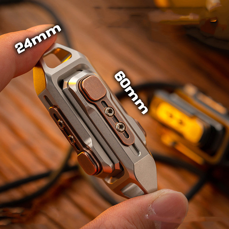 HIFIBOY Stainless Steel & Copper Fingertip Top EDC Toy | Premium Collector