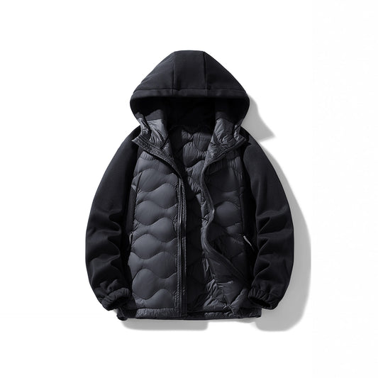 Unisex Extra-Thick Down Puffer Jacket – 4 Colours, Sizes M–4XL