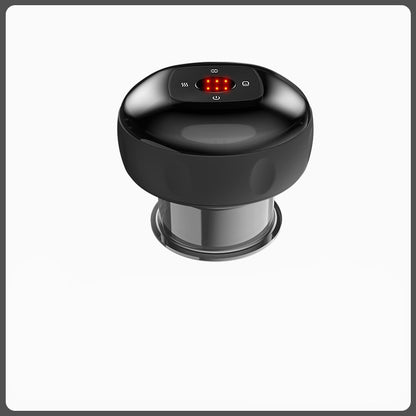 Electric Vacuum Cupping & Gua Sha Massager — Smart Breathing Therapy Device with Heat & Red Light