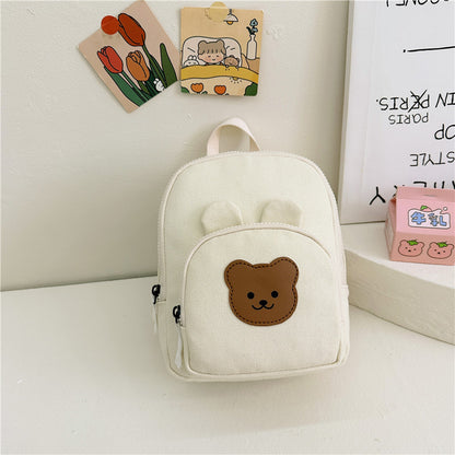 Kids' Cartoon Bunny Kindergarten Backpack – Air Pillow Straps
