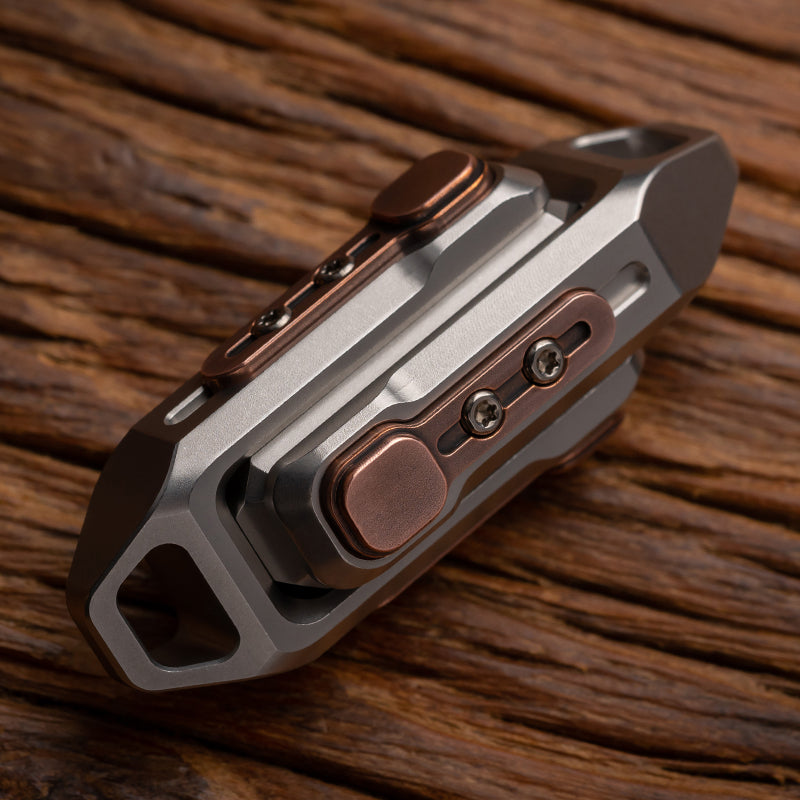 HIFIBOY Stainless Steel & Copper Fingertip Top EDC Toy | Premium Collector