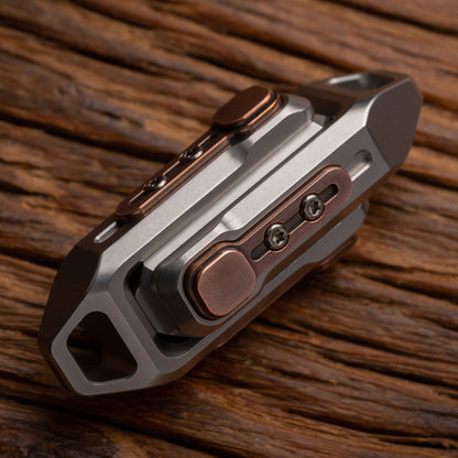 HIFIBOY Stainless Steel & Copper Fingertip Top EDC Toy | Premium Collector