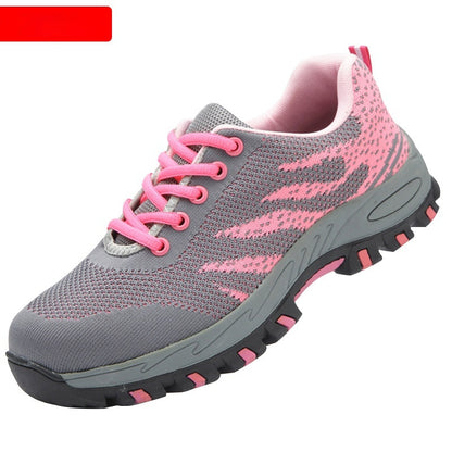 Women's Steel Toe Safety Work Shoes | Puncture & Impact Resistant | EU 34-46