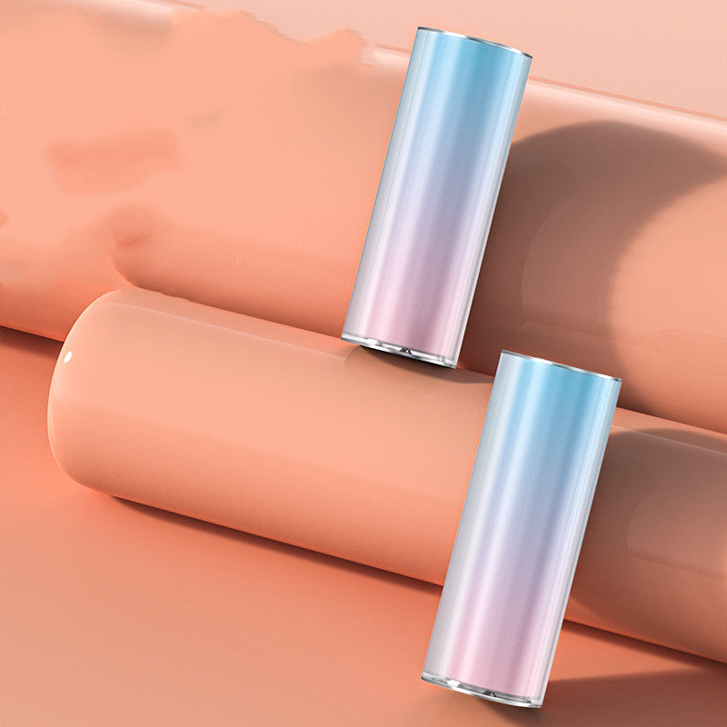 Mini Lipstick Power Bank – Fast Charging 5000mAh & 10000mAh Blue Pink Gradient