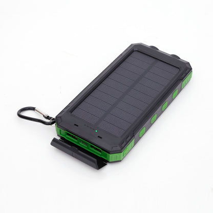 Solar Power Bank – Waterproof Outdoor Portable Charger Compass & LED 5,000-20,000mAh
