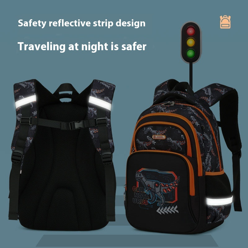 Kids' Animal School Backpack Set – Lightweight & Spine-Protection