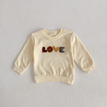 Children's Cartoon Print Cotton Sweatshirt | Baby & Toddler Round Neck Top