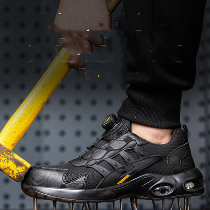 Men's Steel Toe Cap Safety Shoes – Breathable Work Trainers