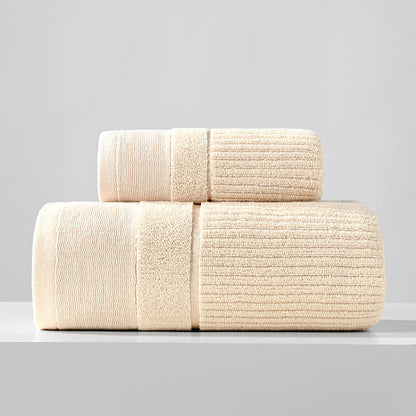 Pure Cotton Towel Set | 3-Piece Bath & Hand Towel Bundle