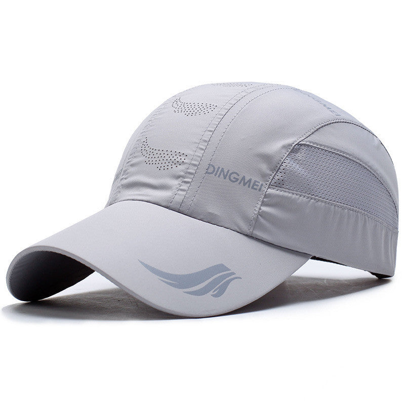Breathable Quick-Dry Baseball Cap with Wing Embroidery