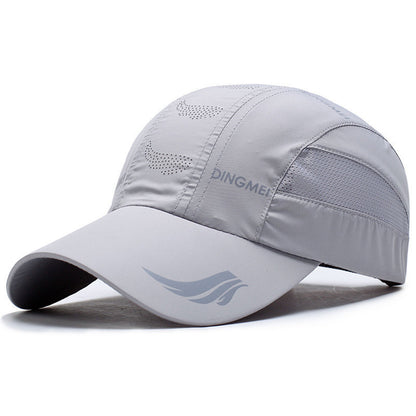 Breathable Quick-Dry Baseball Cap with Wing Embroidery