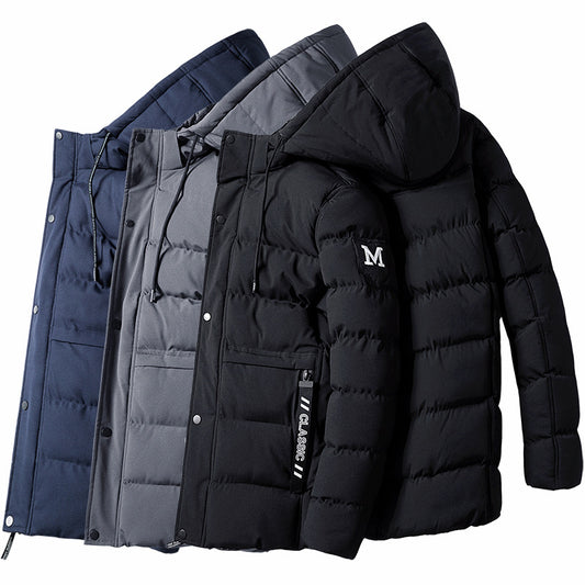 Men's Relaxed Fit Cotton Blend Jacket M–5XL