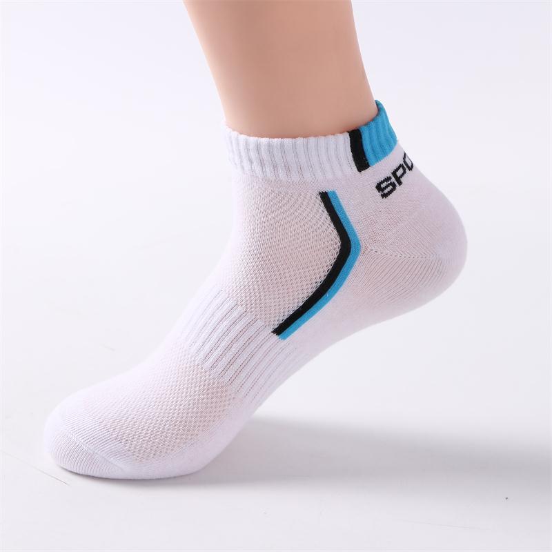 Men’s Cotton Moisture-Wicking Sports Socks – Single & 5-Pair Packs