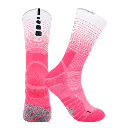 Men's Gradient Sports Socks | Quick-Dry Anti-Slip | Cycling & Running
