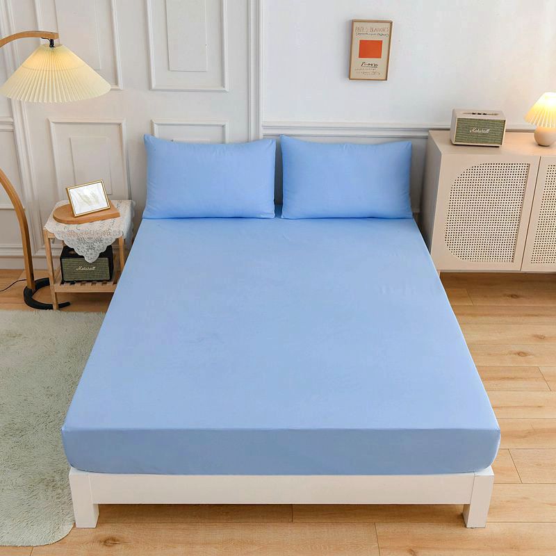 Polyester Fitted Sheet & Pillowcase | 15 Colours