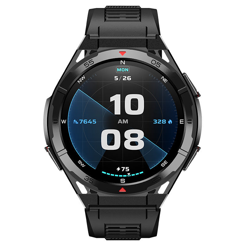 Dual-Band GPS Smartwatch – IPS, Bluetooth Calling, 15–21 Day Battery
