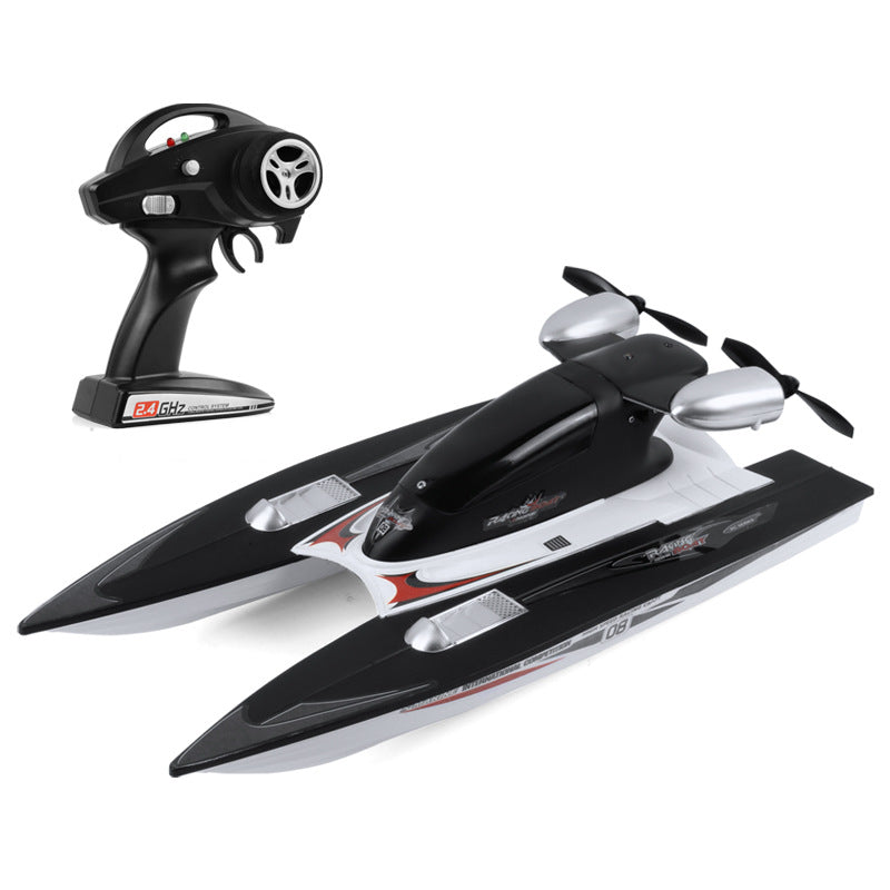 2.4GHz Electric RC Helicopter with Spare Propellers - Black