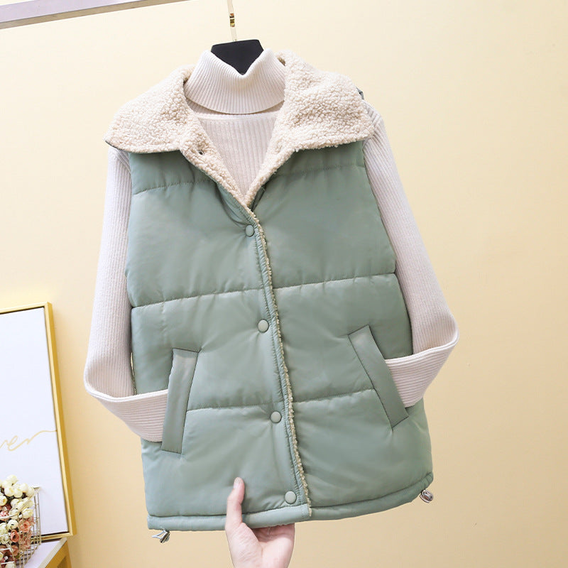 Women's Sleeveless Padded Vest | Slim Fit Gilet