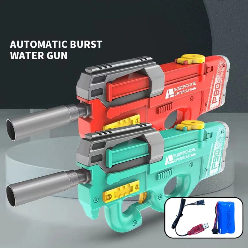 Electric Shark Water Gun | High Pressure Auto Squirt 500ml Kids & Adults