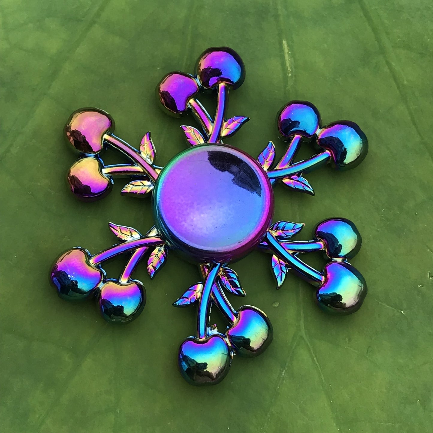 Rainbow Alloy Finger Spinner Fidget Toy | 19 Shapes to Collect