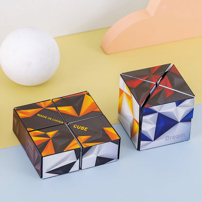 Infinite Cube Fidget Puzzle Toy | Stress Relief & Focus Aid