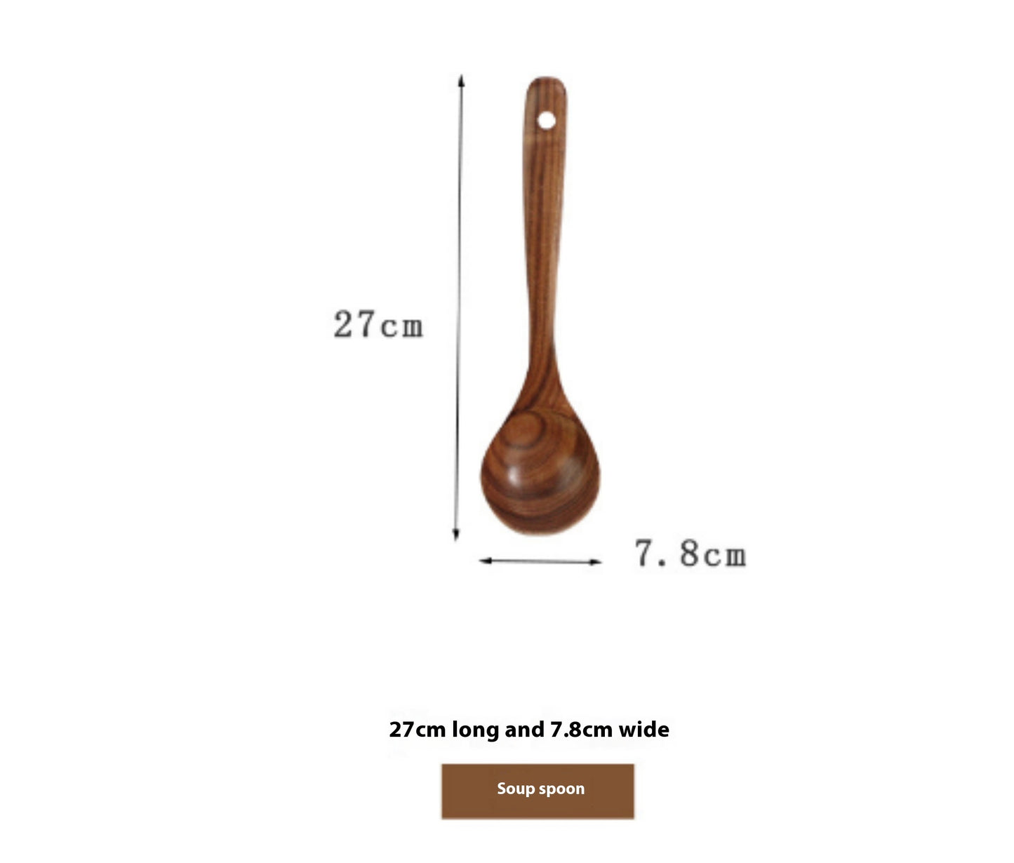 Natural Wood Kitchen Utensil Set