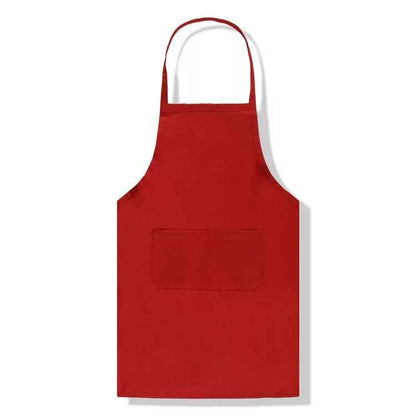Thickened Sleeveless Kitchen Apron – Anti-Stain Home Cooking Apron in 13 Colours