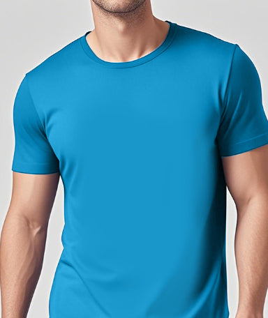 Men's Loose Fit Crew Neck T-Shirt – Pure Cotton | 16 Colours | Sizes S–3XL