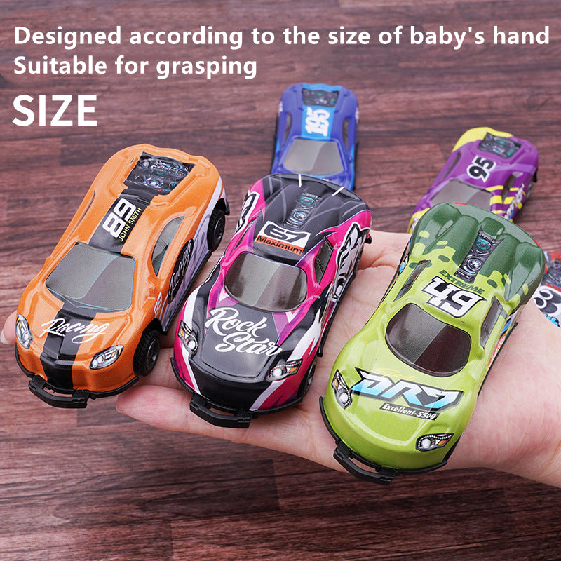 Alloy Pull-Back Flip Stunt Racing Cars - Kids Toy Car Set