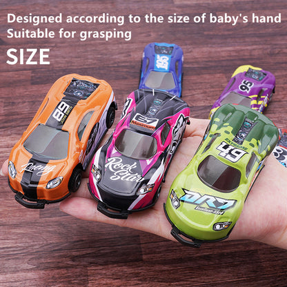 Alloy Pull-Back Flip Stunt Racing Cars - Kids Toy Car Set