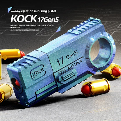 JJ003 Alloy Shell-Ejecting Soft Bullet Toy Gun