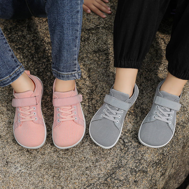 Children's Wide-Toe Soft Sole Casual Trainers