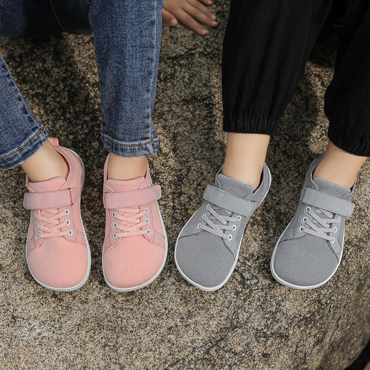 Children's Wide-Toe Soft Sole Casual Trainers