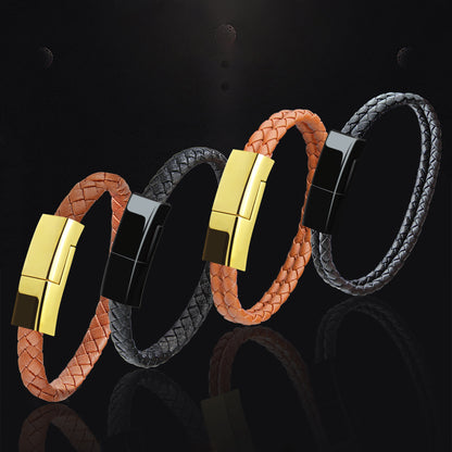 Bracelet Charging Cable | Wearable USB Cable for Apple, Android & USB-C
