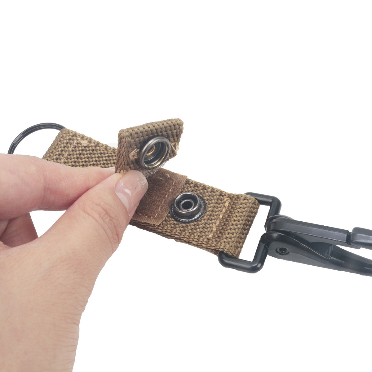 Metal D-Ring Carabiner Keychain Clip | Outdoor Gear