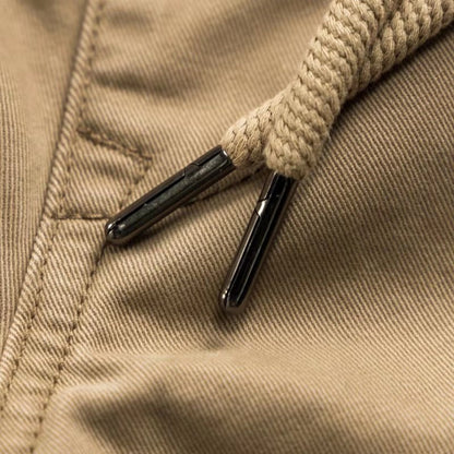 Men's Cropped Cargo Trousers | Quick-Dry Outdoor Workwear M-3XL