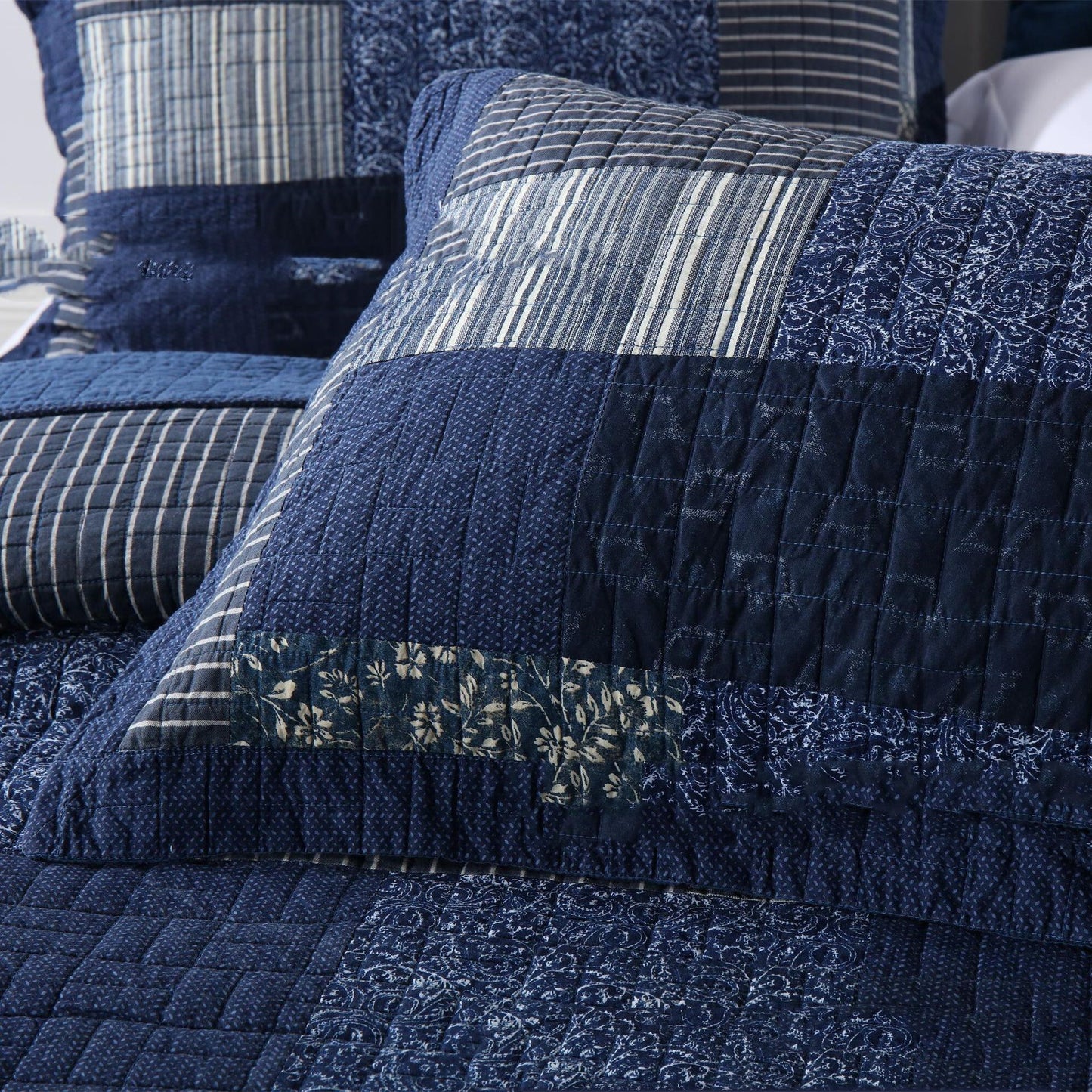 Pure Cotton Floral Quilt Set | 3 Piece | 2 Sizes