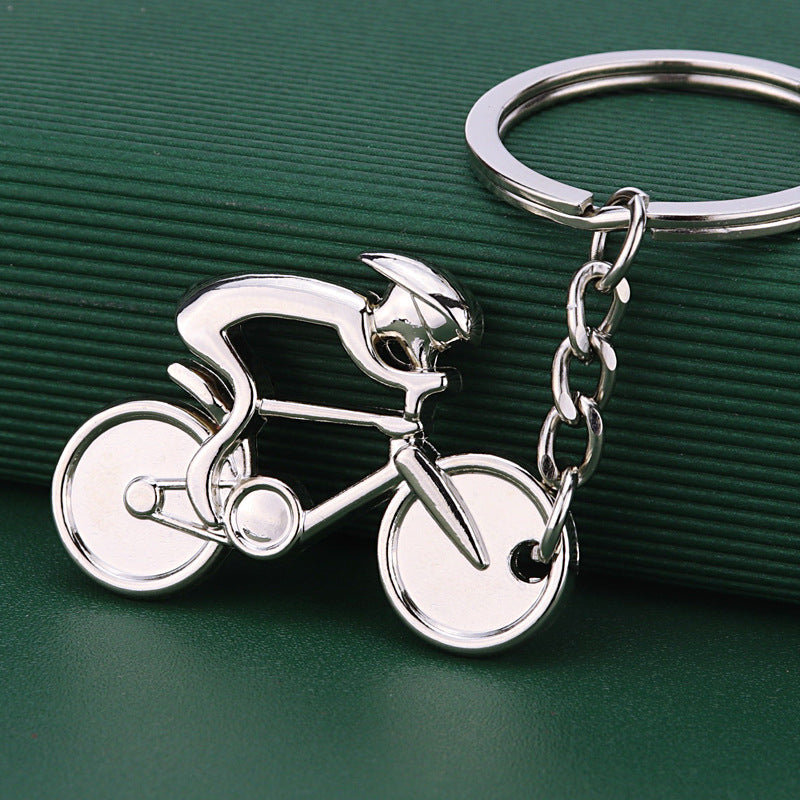 Mini Bicycle Zinc Alloy Keychain | Cycling Charm & Souvenir | JP Collections