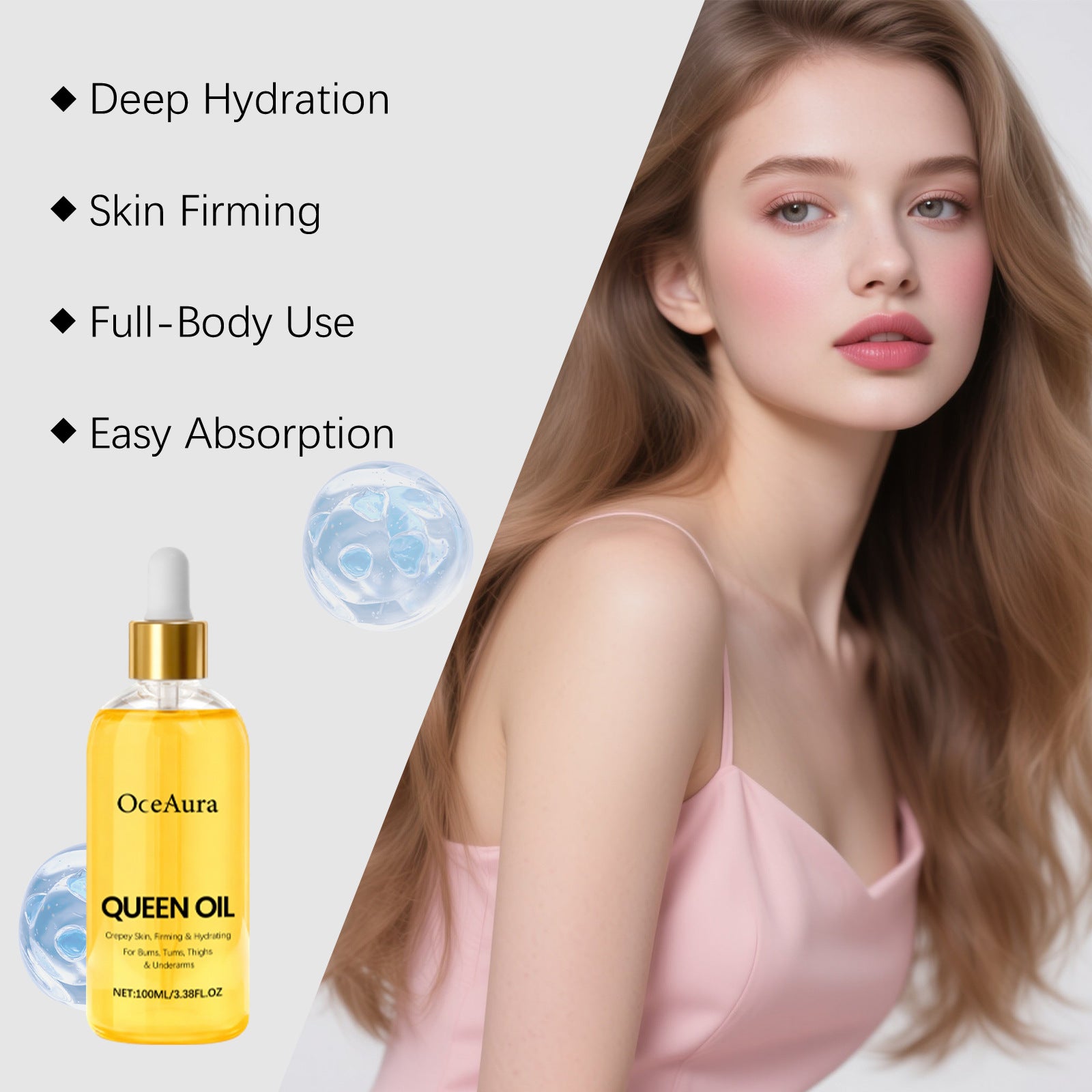 Firming & Moisturising Skincare Oil 100ml | All Skin Types