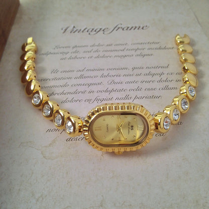 Women's Oval Arch Petite Watch | Mid-Century Light Luxury | 3 Colours