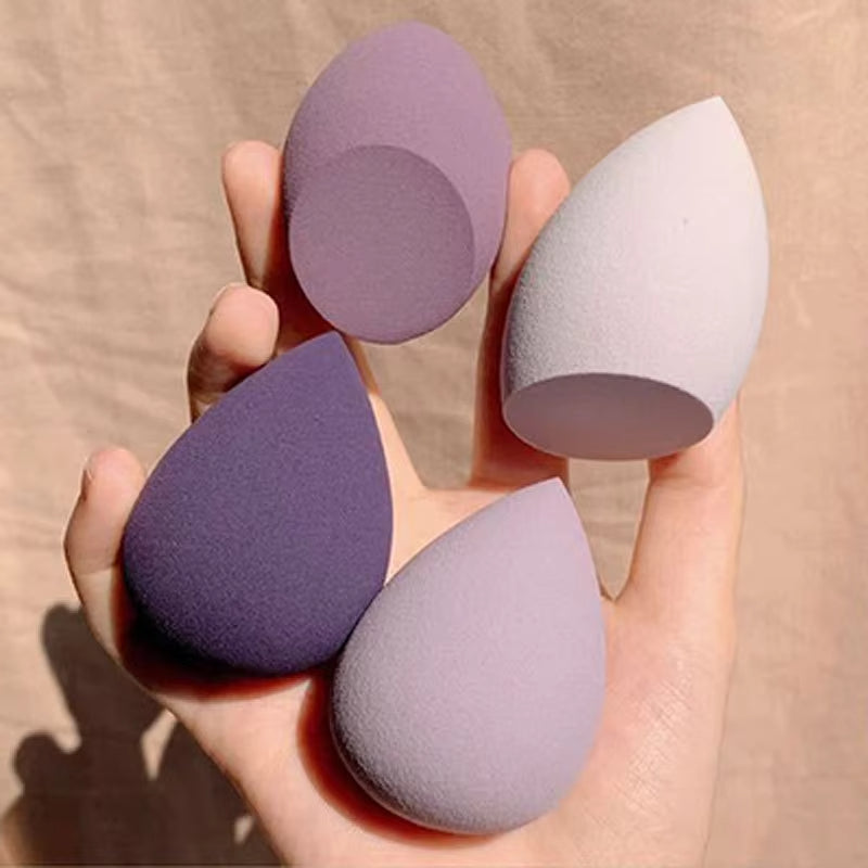 10-Piece Makeup Sponge Puff Set – 7 Shapes, Wet & Dry, Non-Latex