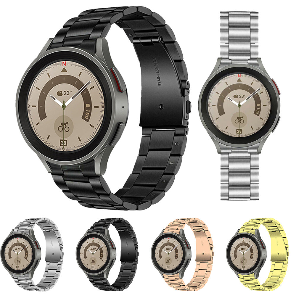 20mm Alloy Watch Strap | Silver, Black, Gold & Rose Gold