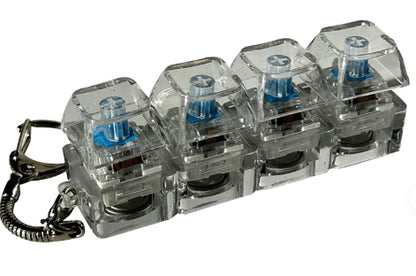 Keyboard Key Clicker Fidget Decompression Toy | 4-Key & 9-Key