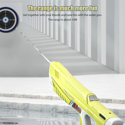 Electric Auto Water Gun | USB Rechargeable Auto-Fill 26–32ft Range