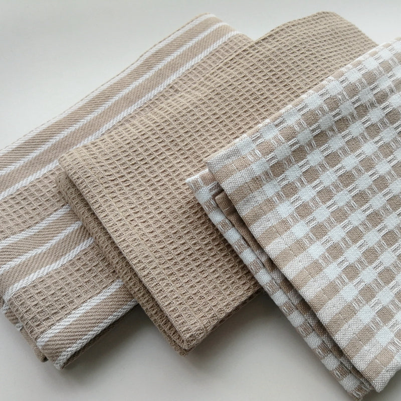Cotton Kitchen Multi-Purpose Towel 3-Pack | Assorted Sizes