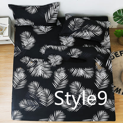 Cartoon Print Fitted Sheet & Pillowcase | Multiple Sizes & Designs